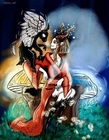 Друид и козленок