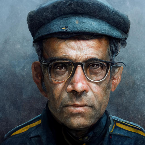 портрет мужчины