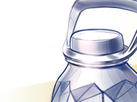 Дизайн бутылки "Ледниковая"