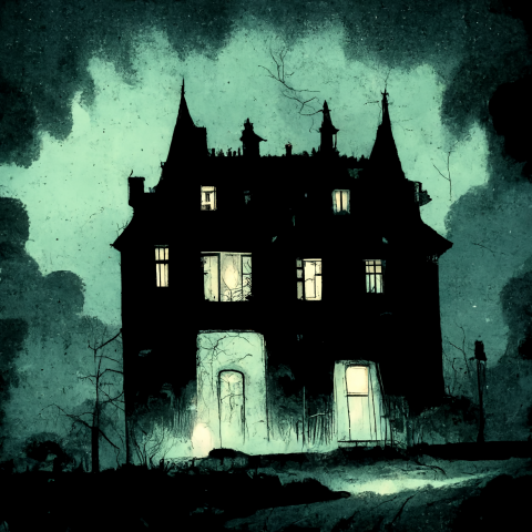 Мрачный дом.