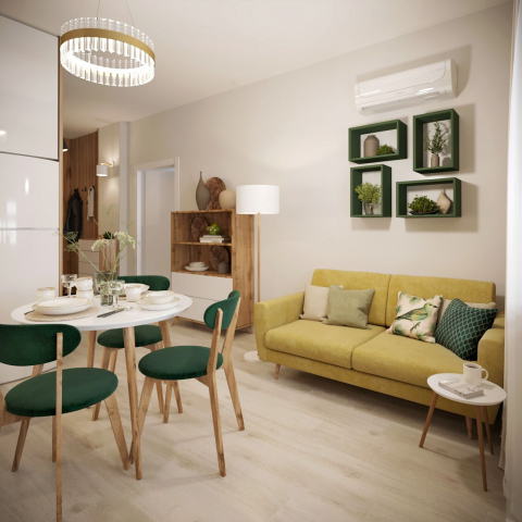 Проект однокомнатной квартиры