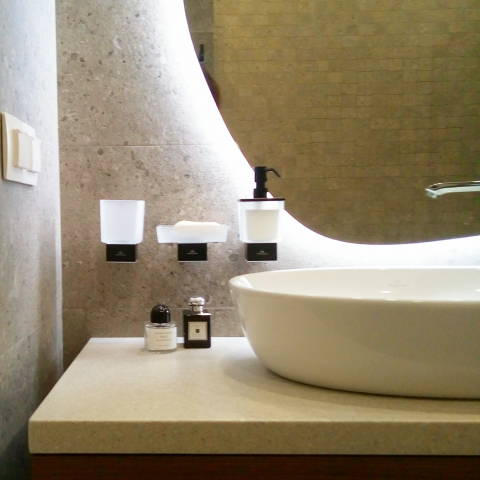 ЖК LIFE Ботанический сад. Санузел. Визуализация