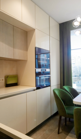 Кухня-столовая. ЖК "LIFE Ботанический сад" (фото)