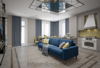 Town house. Гостиная