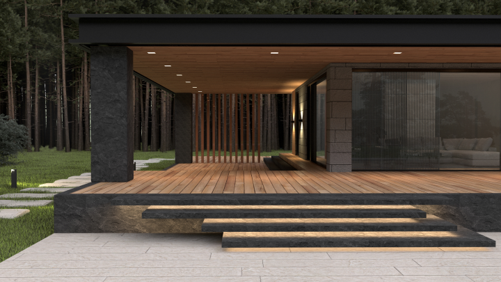 Визуализация экстерьера