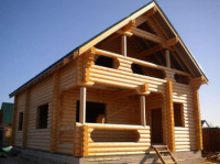 Дома из оцилиндрованного бревна