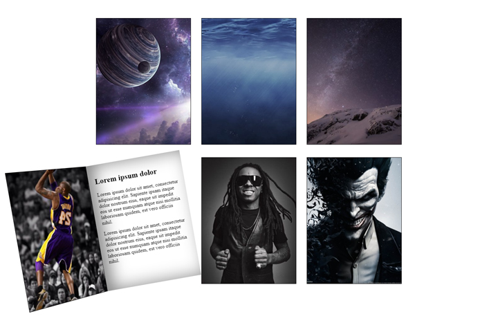 Макеты сайтов (front-end)