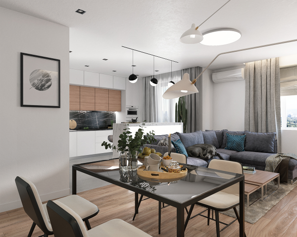 кухня-гостиная