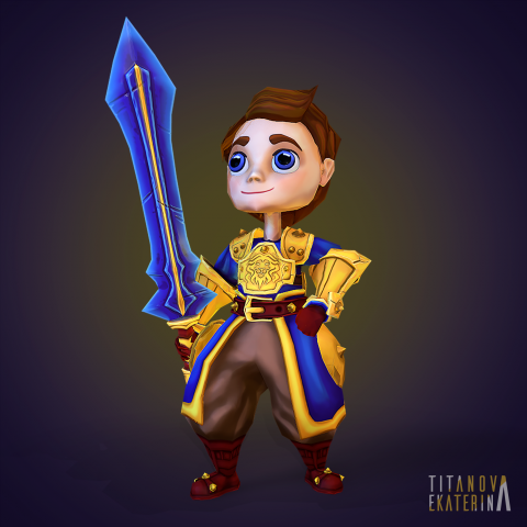 Stylized Boy