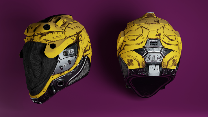 Sci-fi helmet