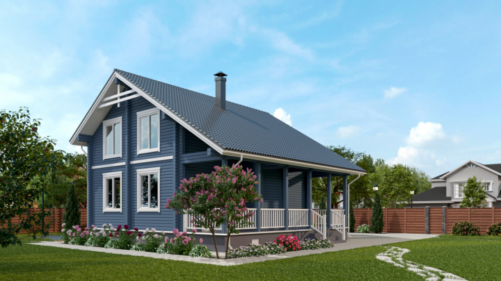 Дом из бруса