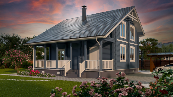 Дом из бруса