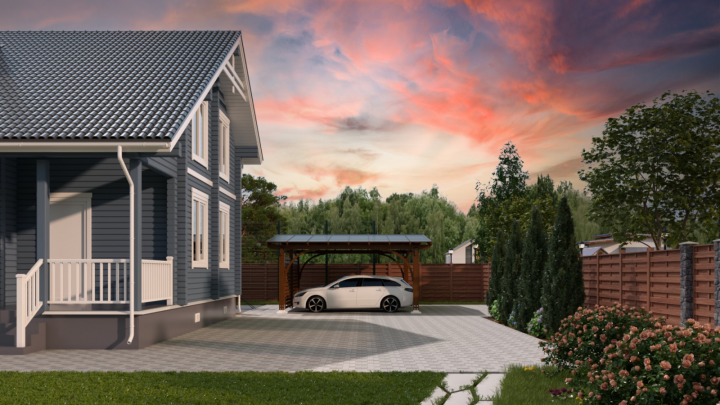 Дом из бруса