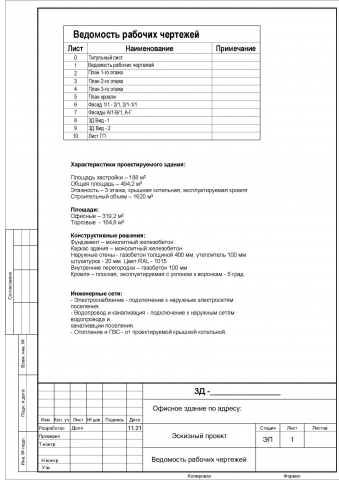 Реконструкция здания