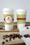 Бумажный подстаканник Coffee Sleave
