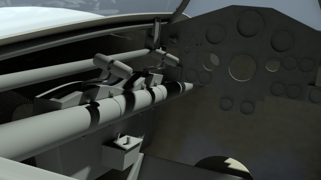 Кабина Самолета Horten Ho IX (WIP)