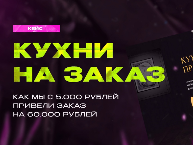 Как мы окупили работу в 3 раза в кухнях на заказ