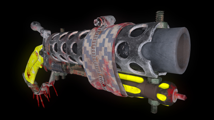 A game model of a shotgun from the apocalypse