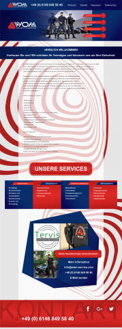 Разработка дизайна сайта для службы безопасности