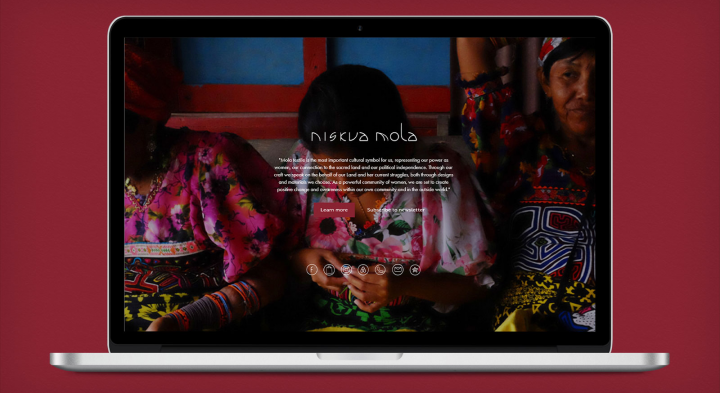 Сайт для дизайнера одежды