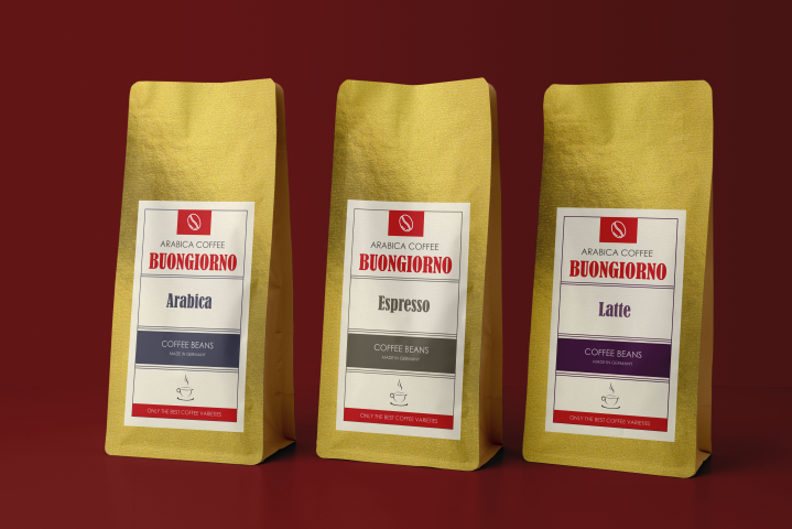 Упаковка кофе Buongiorno