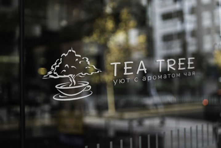 Логотип для чайной Tea Tree