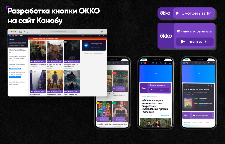 Баннер ОККО для Канобу