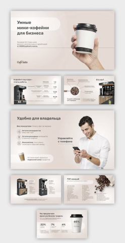 Вкусная презентация кофейни