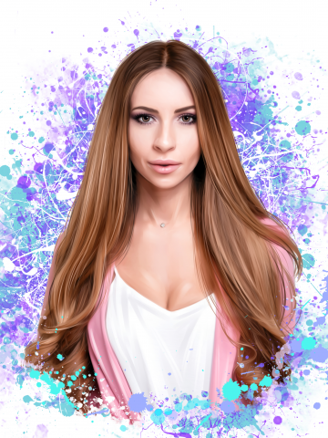 Цифровой портрет Dream art