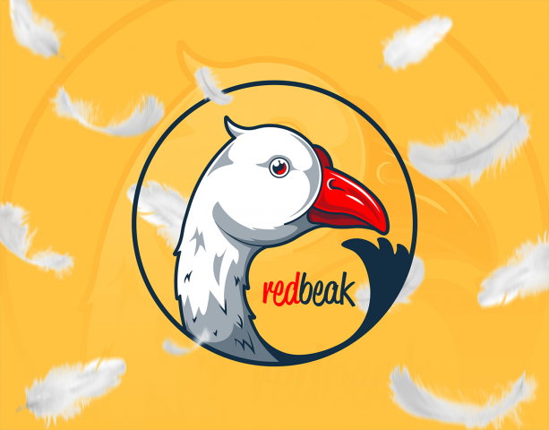Red beak Logo design & Animation