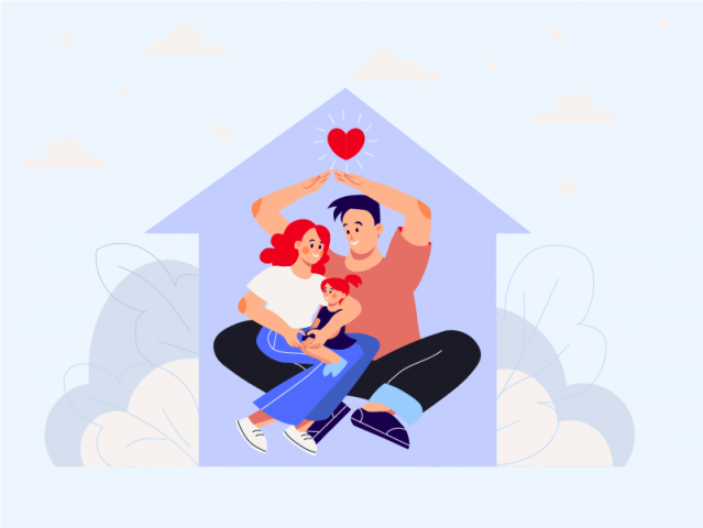 Иллюстрация семьи