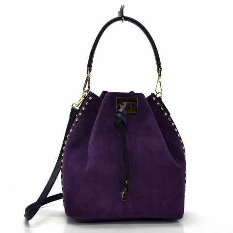 Замшевая сумка особенная