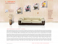 Дизайн сайта студии элитных интерьеров, декора