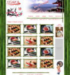 Дизайн сайта суши-ресторана