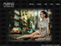 Дизайн сайта сети модных бутиков