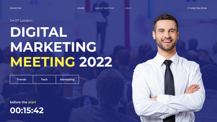 Лендинг для Конференции