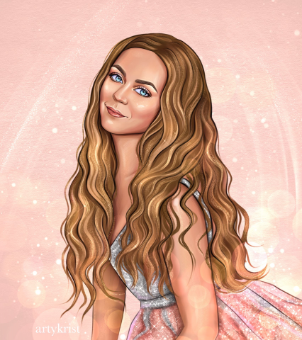 Арт девушки