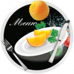 Table tent, буклет «У Камина» и меню для «Студио Геймс».