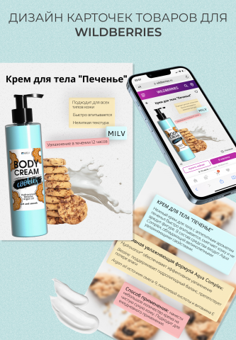 Дизайн карточки Wilberries