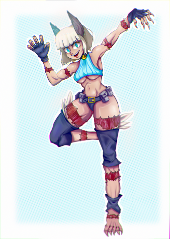 Персонаж №13/Miss Fortune - Skull Girls