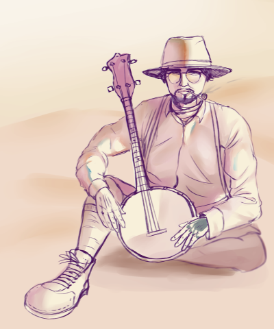 Персонаж №10/Рисунок по фото