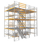 Моделирование и визуализация мезонного стеллажа