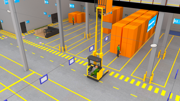 3D visualization WH process