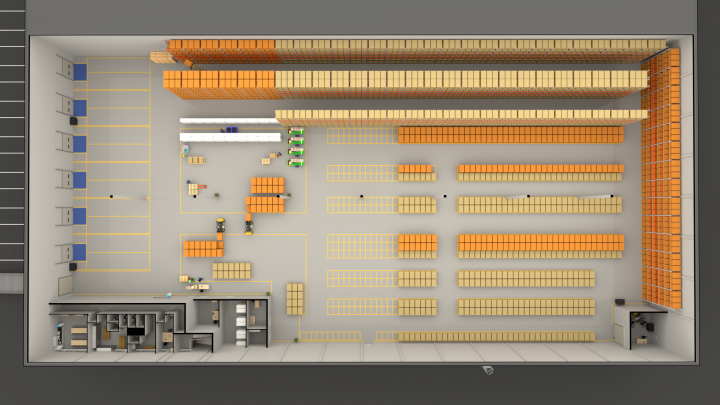 3D Warehouse Ravon Klimovsk