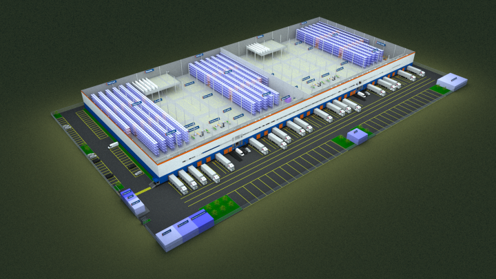 3D Warehouse - Busan Port Authority (Rotterdam Maasvlakte)