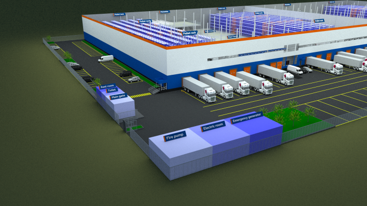 3D Warehouse - Busan Port Authority (Rotterdam Maasvlakte)