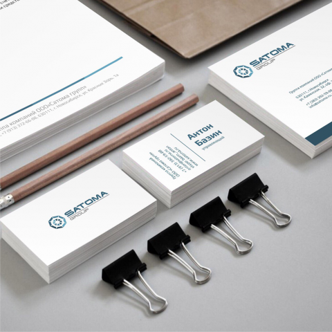 Визитки SATOMA