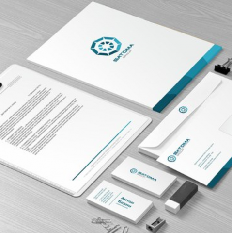фирменный стиль SATOMA