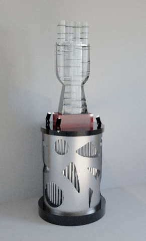 Постамент с арт обьектом