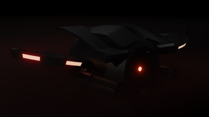 sci-fi дрон